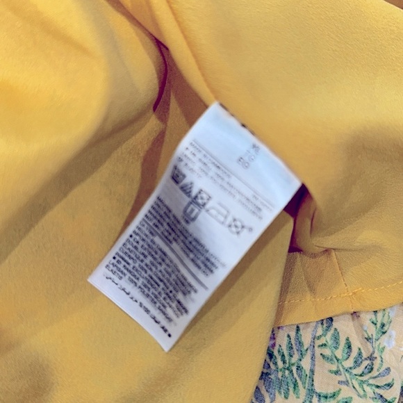 Old Navy Yellow Sundress Sleeveless Flutter Scoop size XLarge - Picture 7 of 7